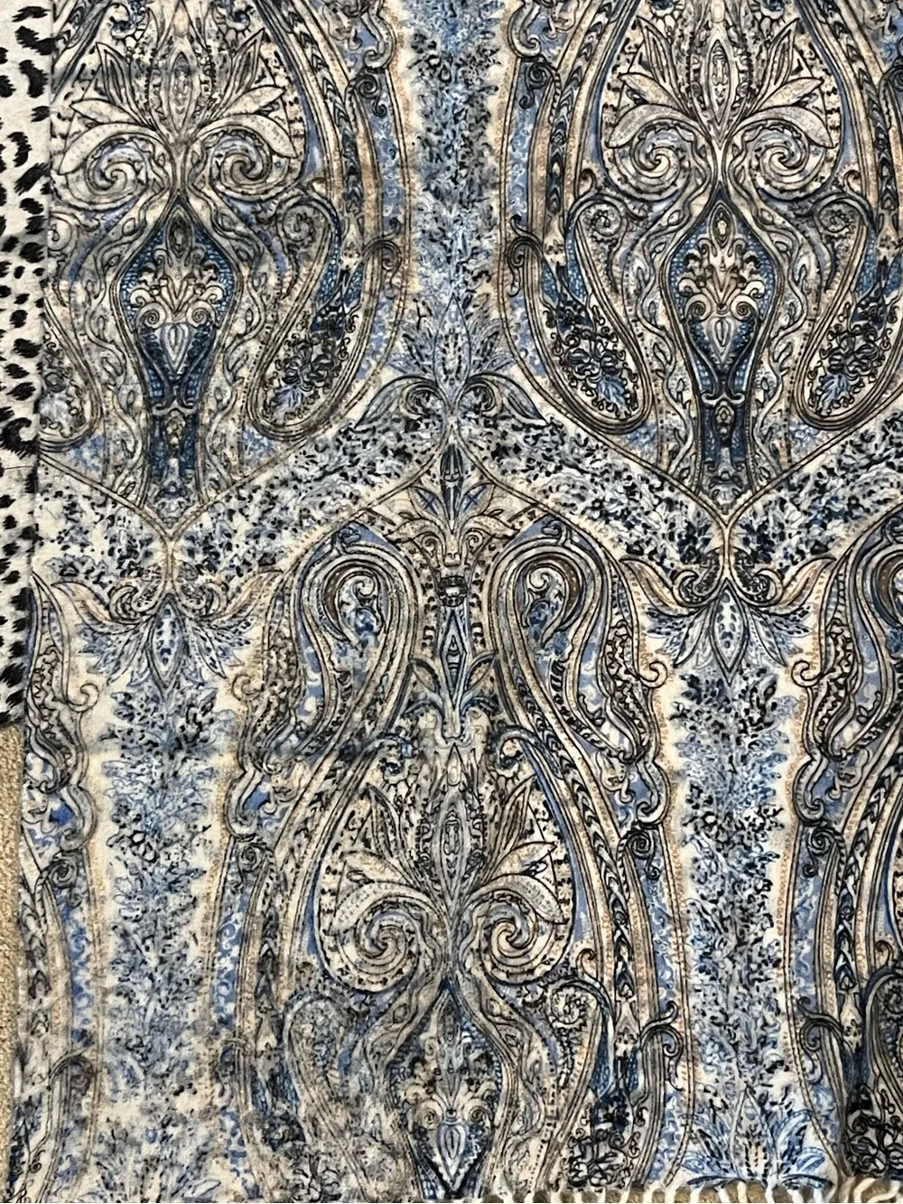 Carlisle Limited Edition Collector's Reversible Animal Print & Paisley Scarf